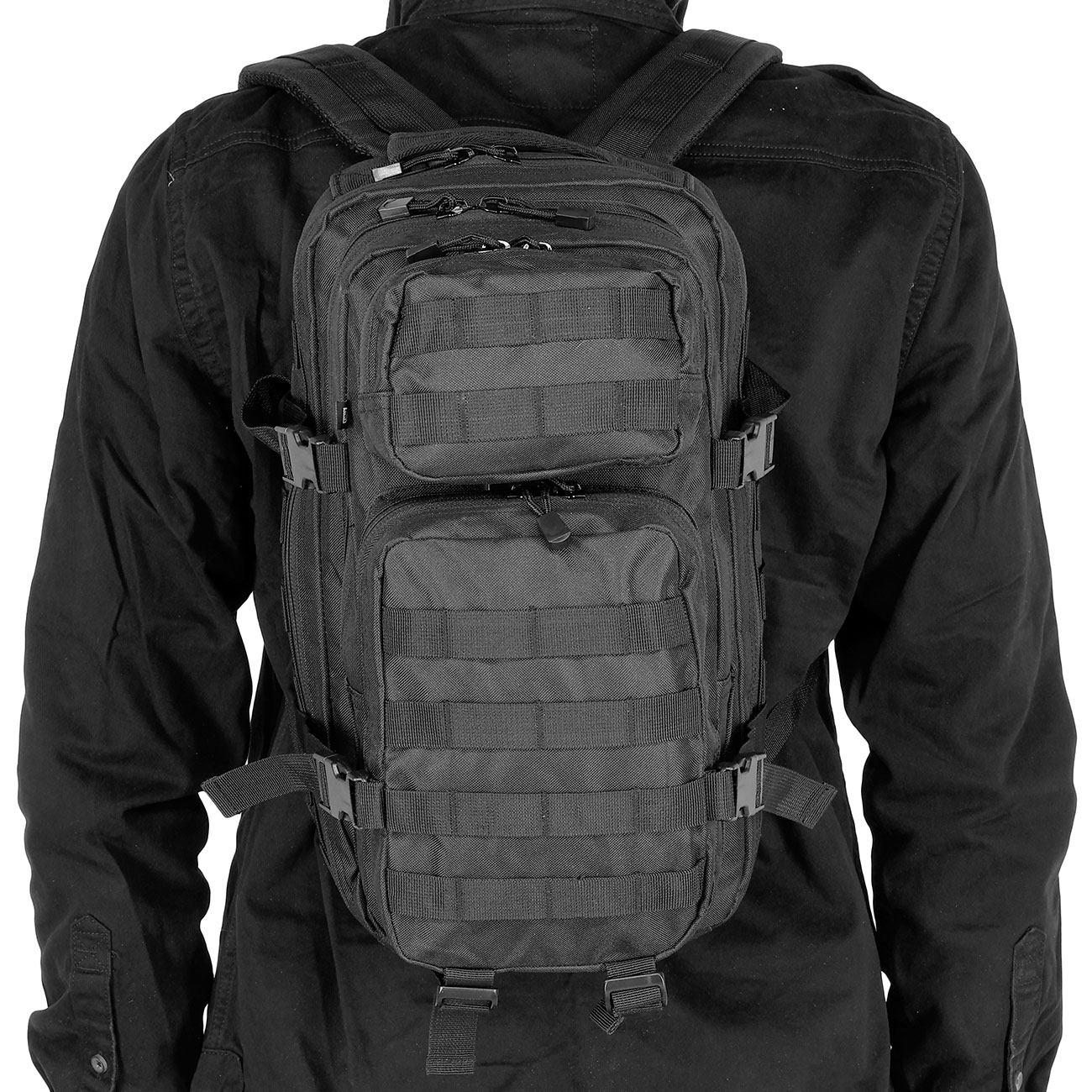 Brandit Rucksack Cooper medium 25 L schwarz Bild 4