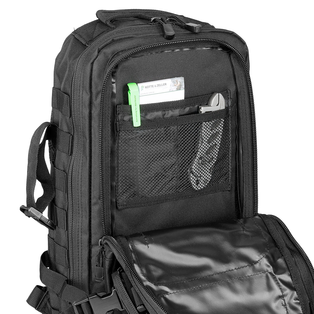 Brandit Rucksack Cooper medium 25 L schwarz Bild 9