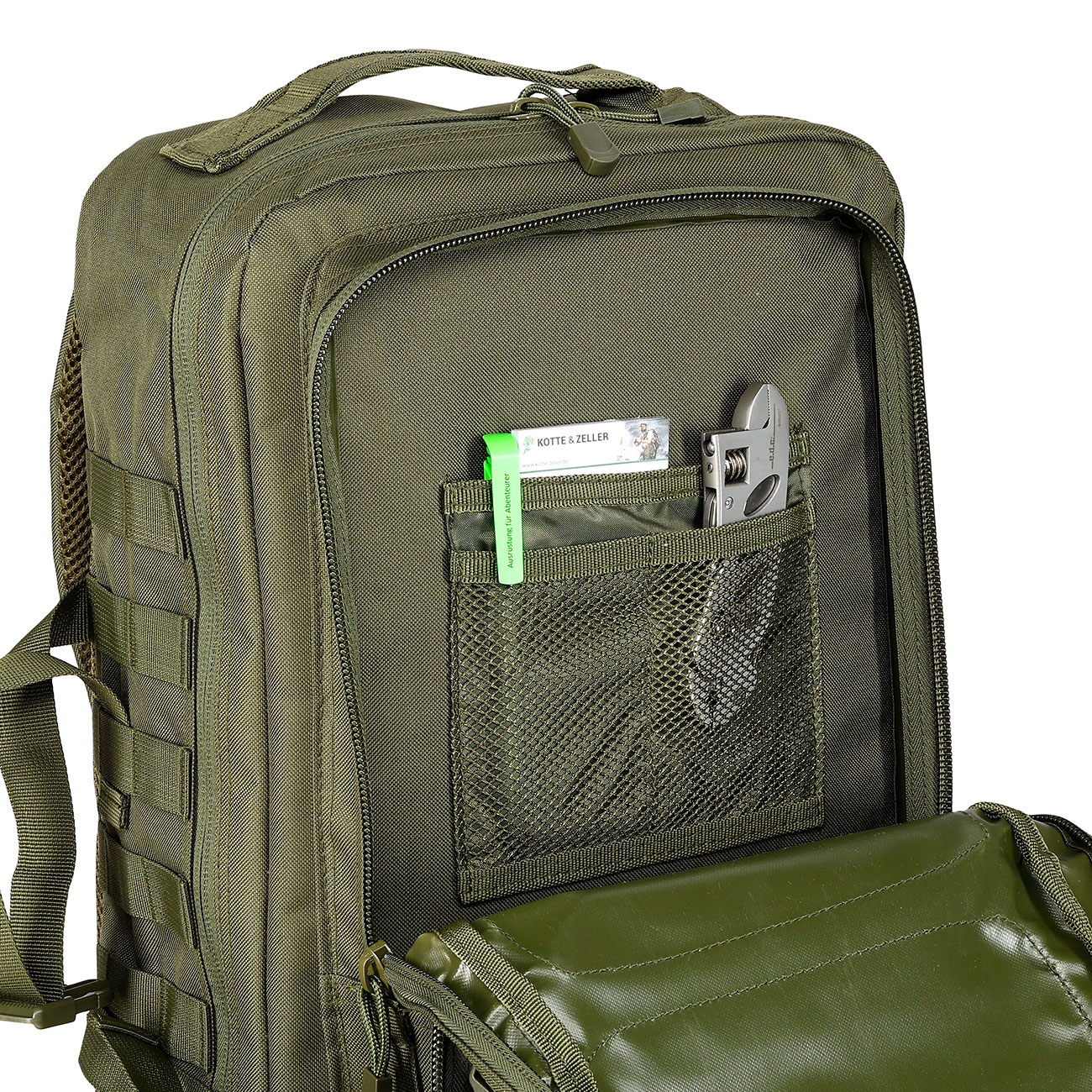 Brandit Rucksack Cooper 40 Liter Large oliv Bild 9