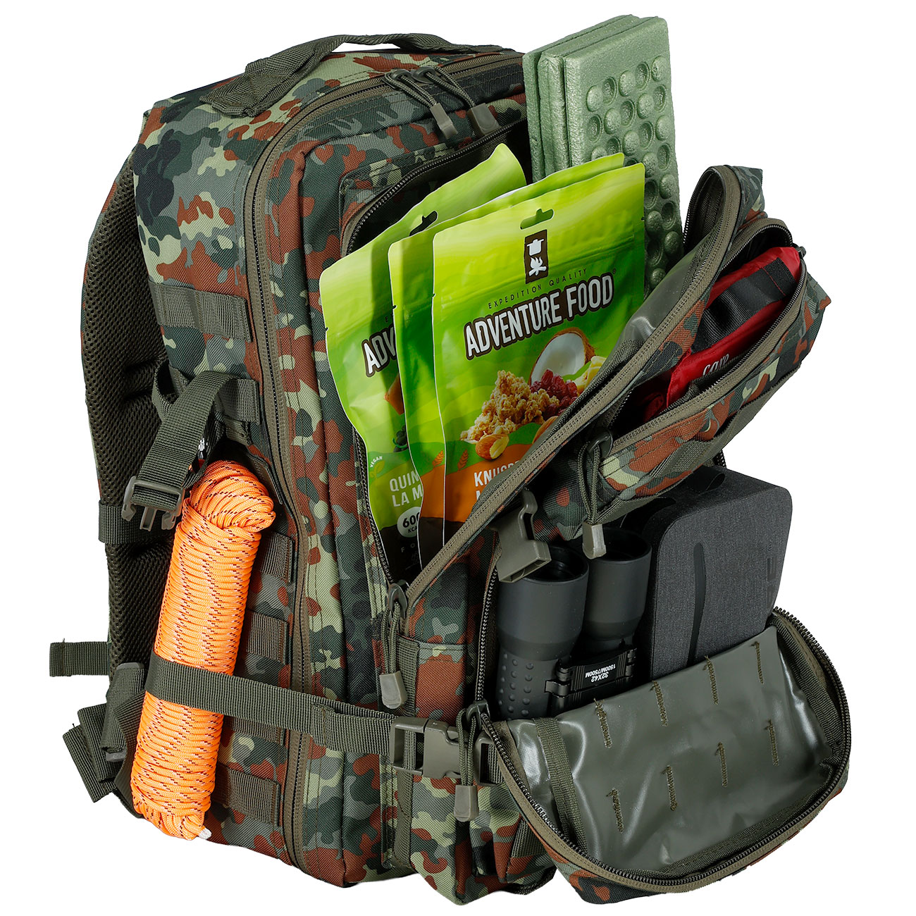 Brandit Rucksack Cooper 40 Liter Large flecktarn Bild 10