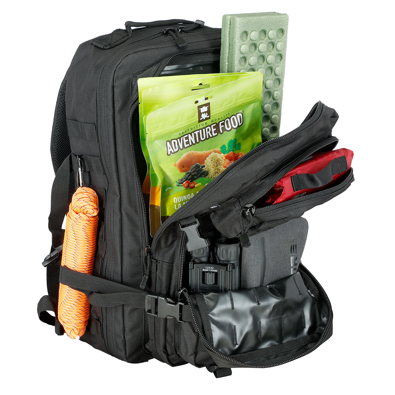 Brandit Rucksack Cooper 40 Liter Large schwarz Bild 10