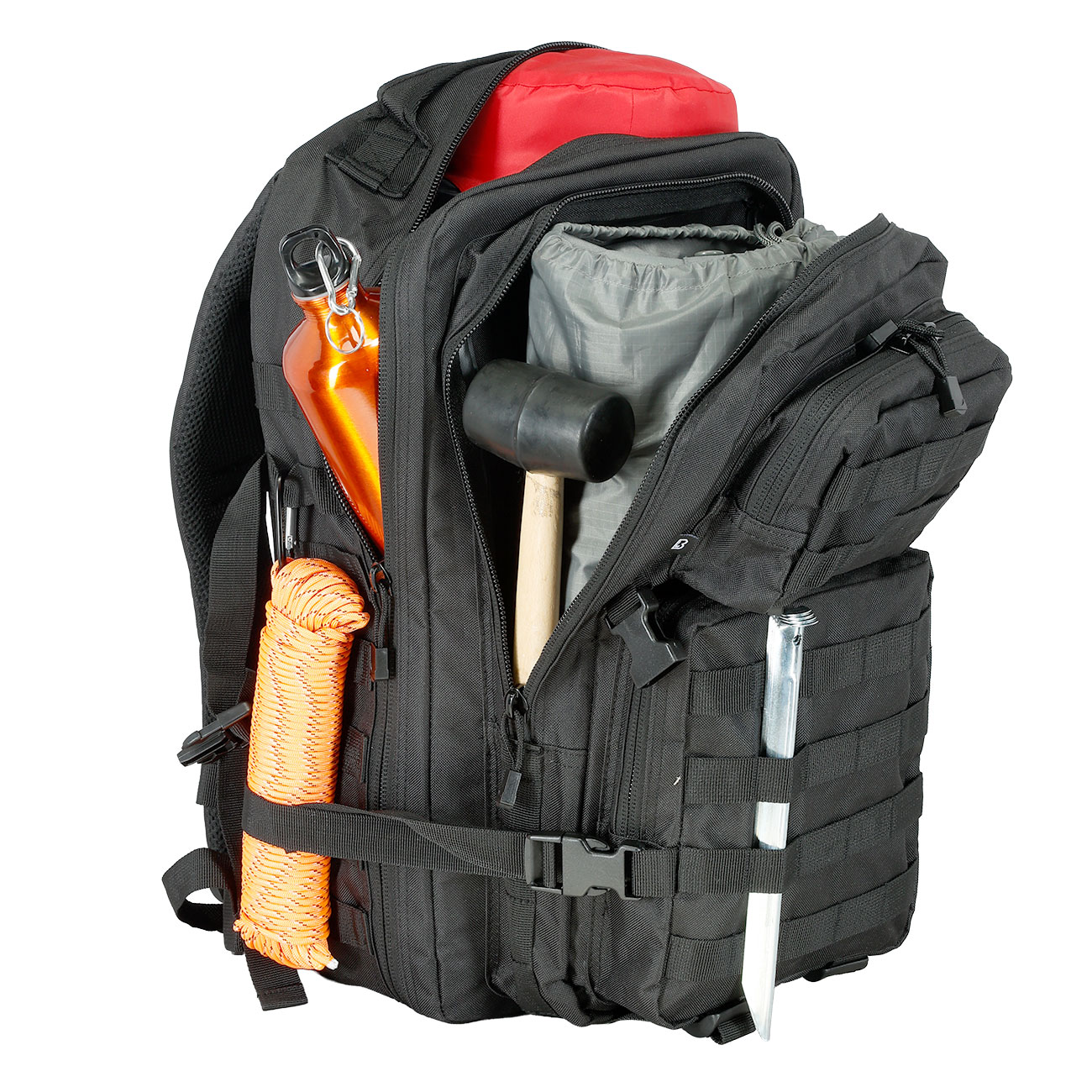 Brandit Rucksack Cooper 40 Liter Large schwarz Bild 9
