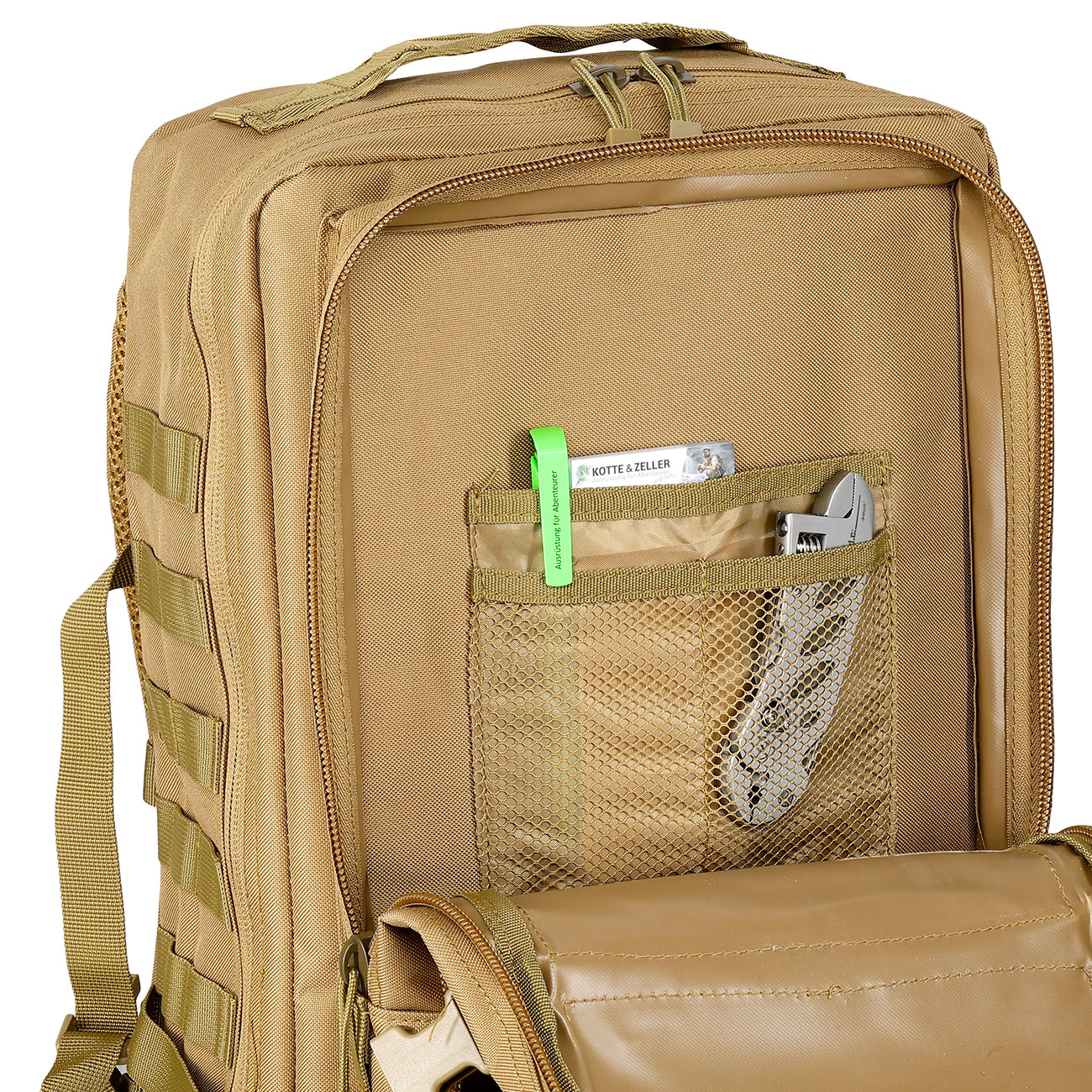 Brandit Rucksack Cooper 40 Liter Large camel Bild 9