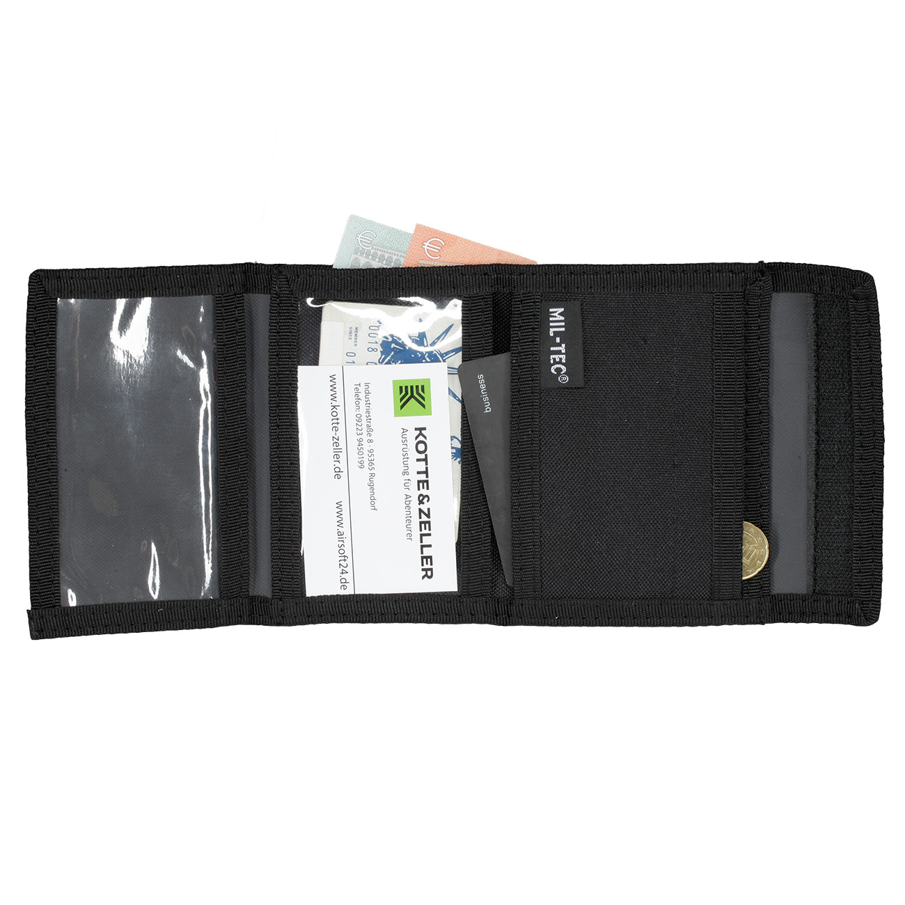 Mil-Tec Geldb�rse schwarz Bild 1