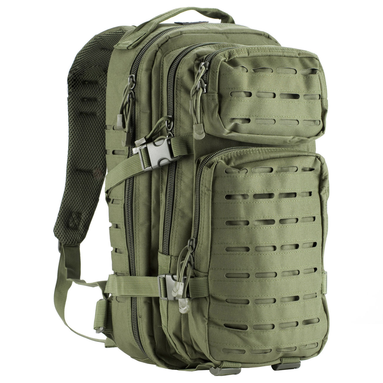 MFH Rucksack Assault I, Lasercut ca. 30 Liter, oliv