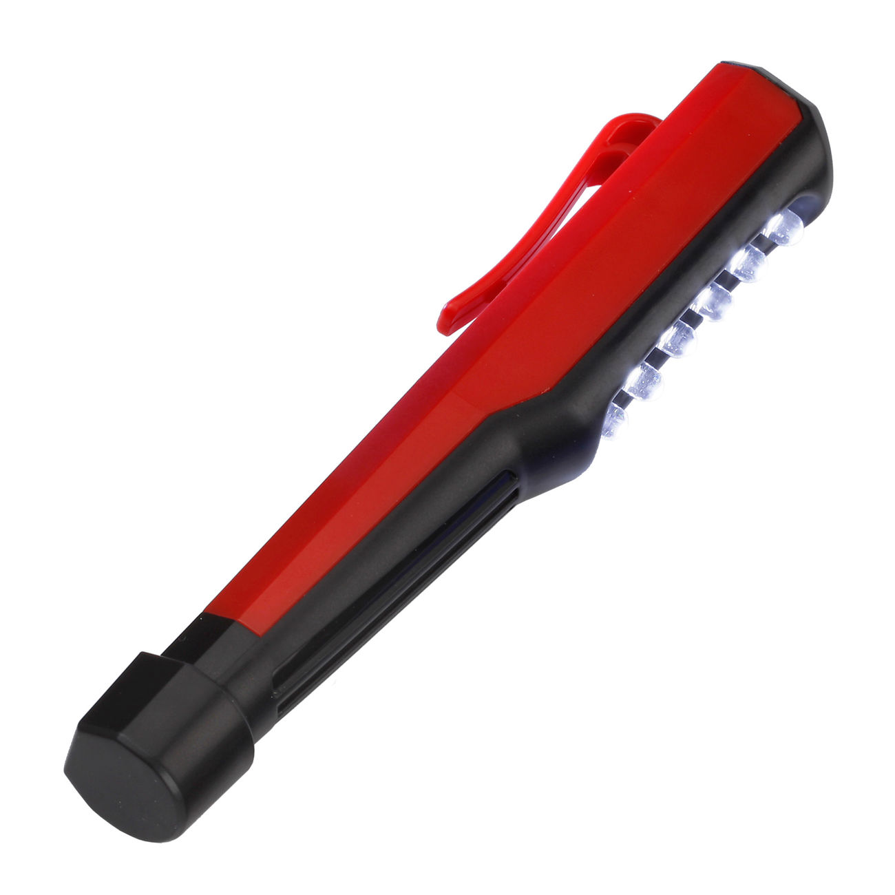 Ampercell LED Taschenstablampe AmperLED Spion 80 Lumen rot