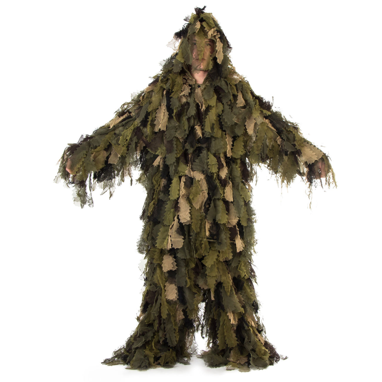 MMB Tarnanzug Ghillie Suit Oak Leaf 3D woodland