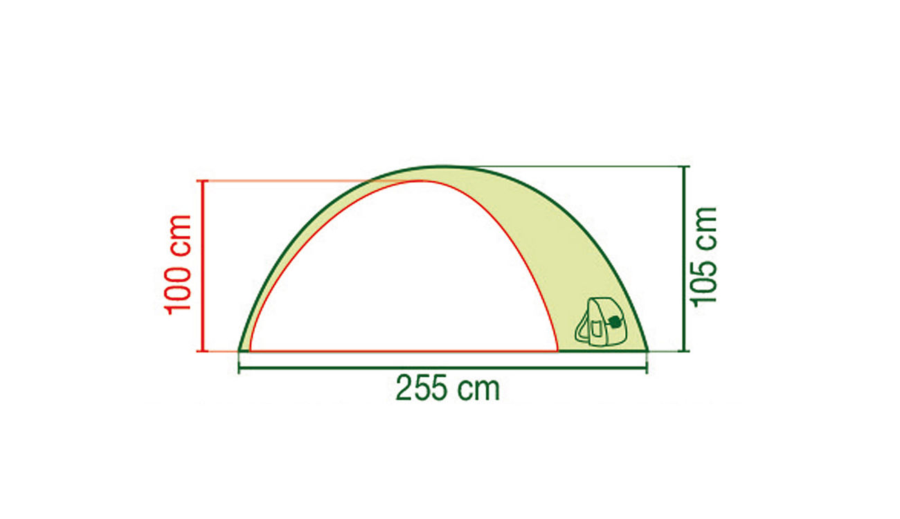 Coleman Zelt Darwin fr 2 Personen Bild 1