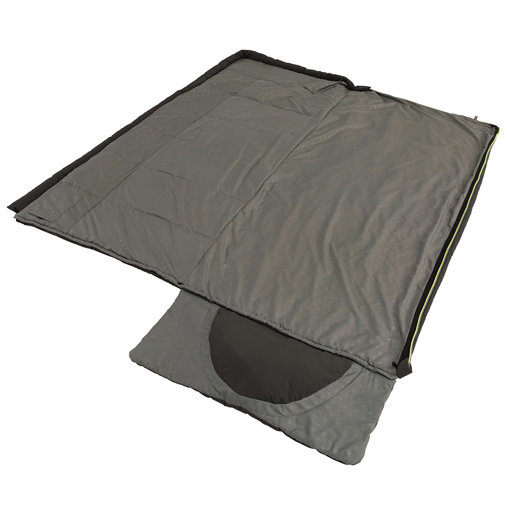 Outwell Deckenschlafsack Contour Standard mit Kissen schwarz Bild 1