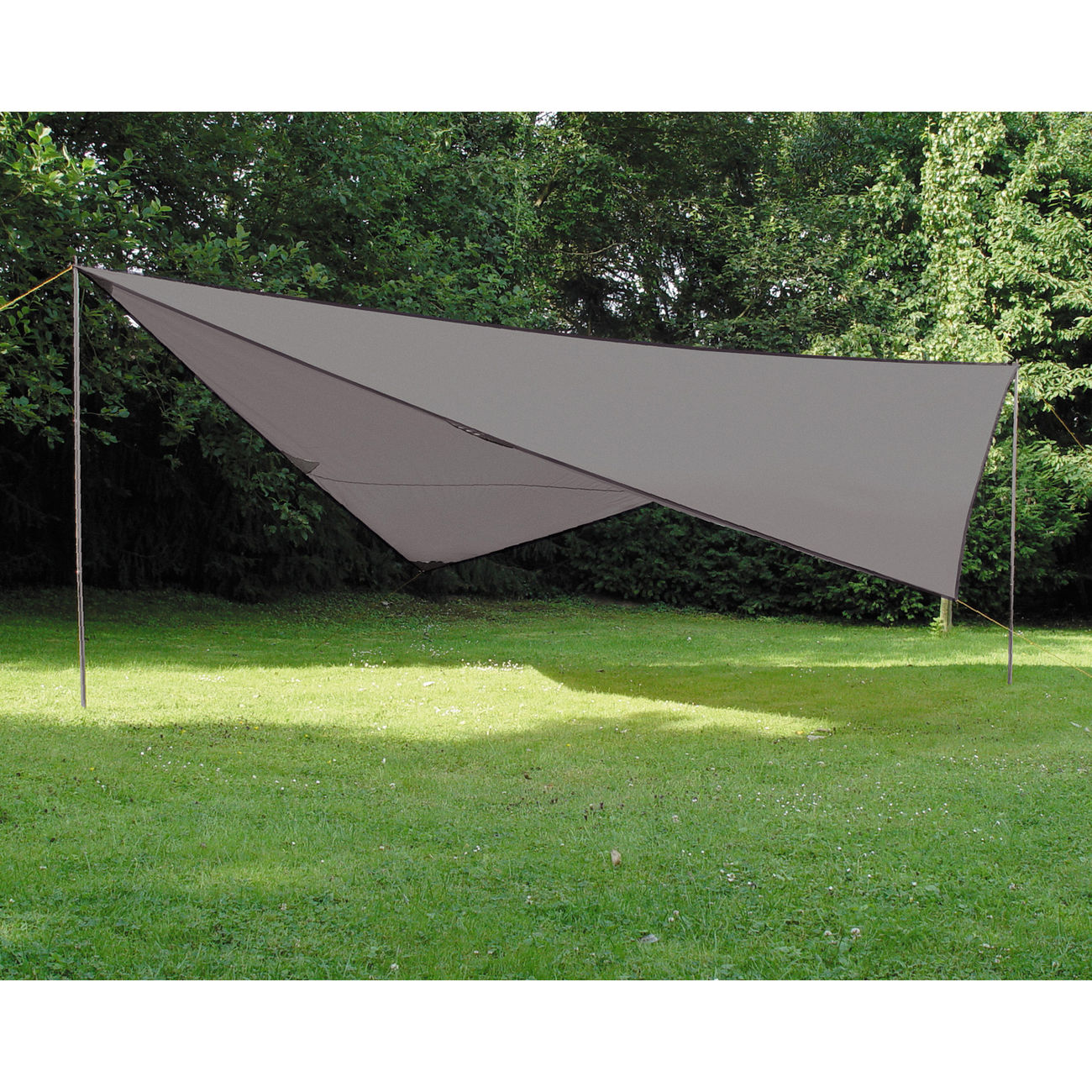 sonnensegel 4x4 wasserdicht grau