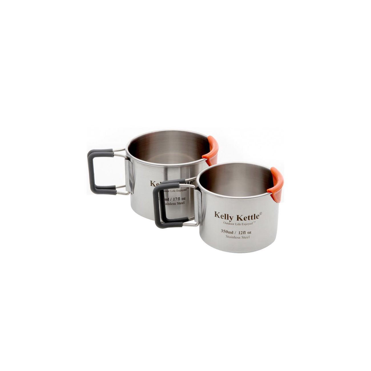 Kelly Kettle Becher Set 2-teilig Edelstahl