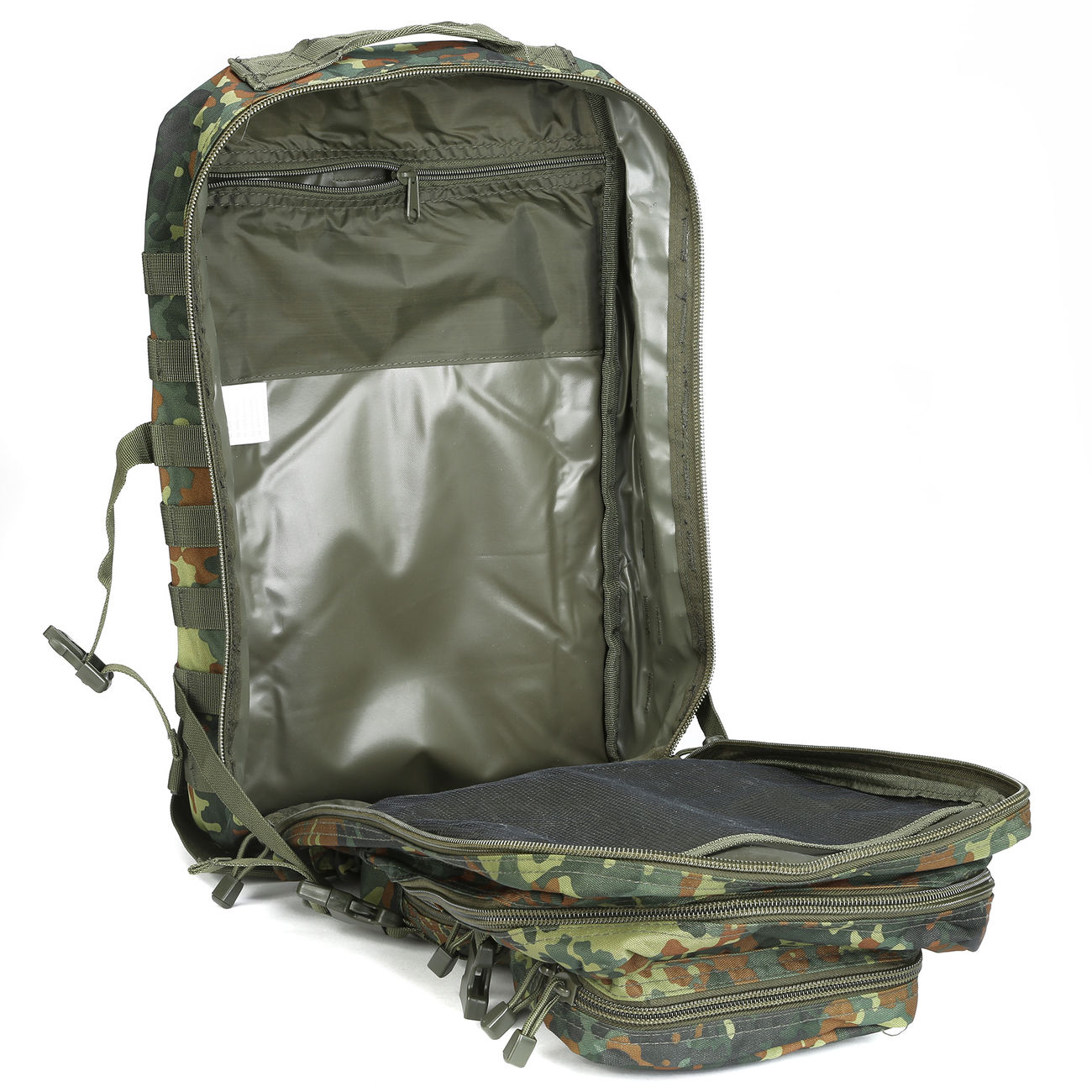 Mil-Tec Rucksack Assault Pack LG 36 Liter flecktarn Bild 11