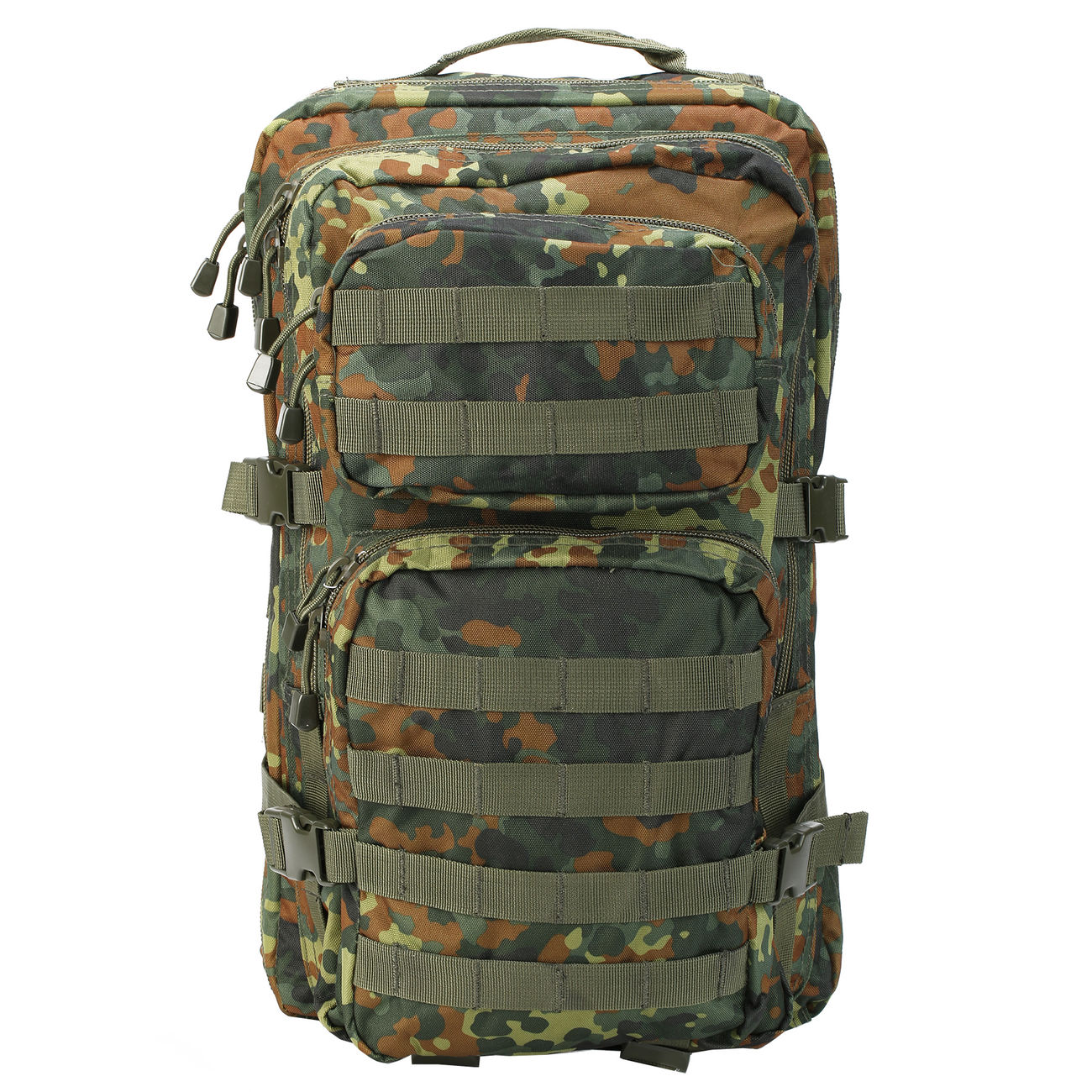 Mil-Tec Rucksack US Assault Pack LG 36 Liter flecktarn Bild 5