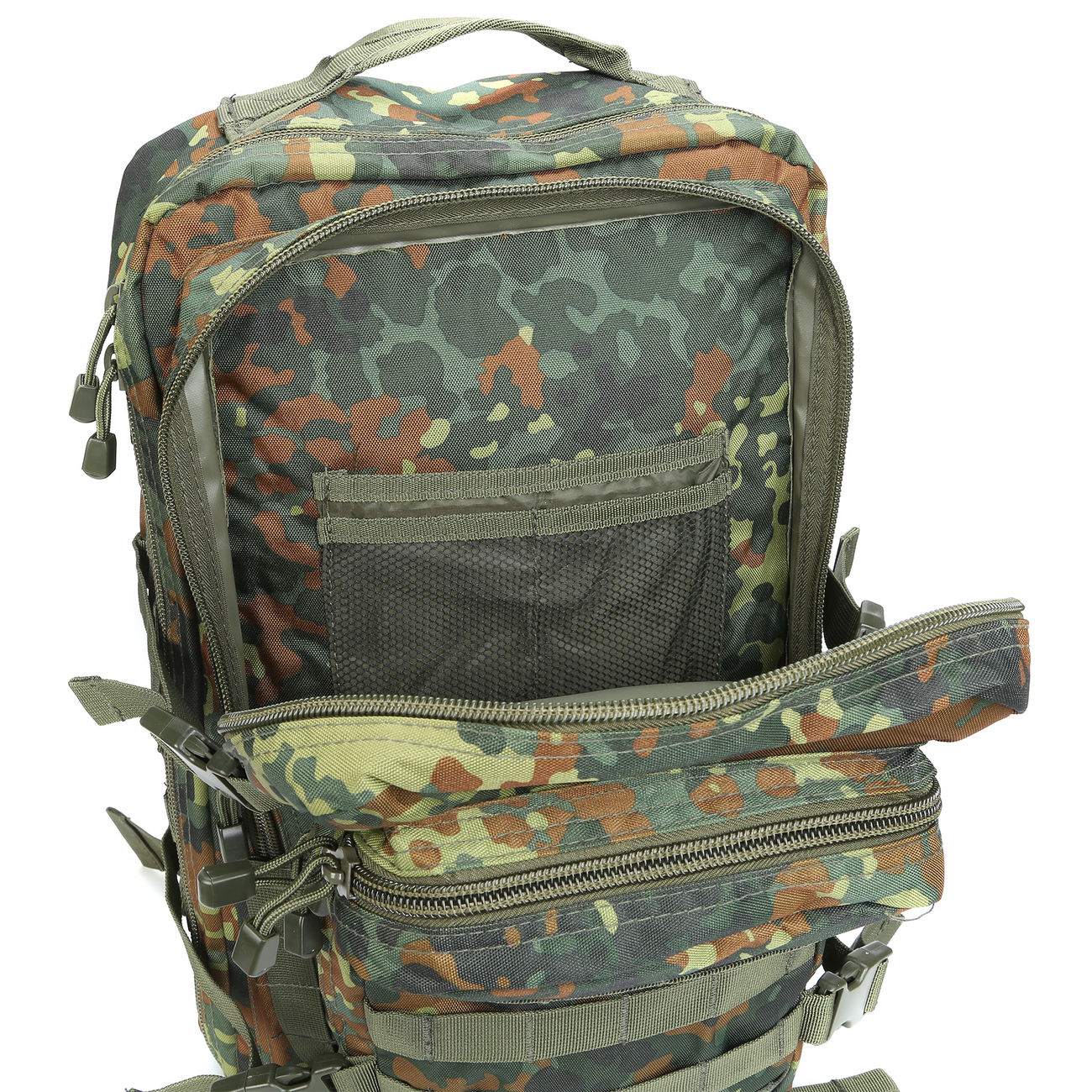 Mil-Tec Rucksack Assault Pack LG 36 Liter flecktarn Bild 6