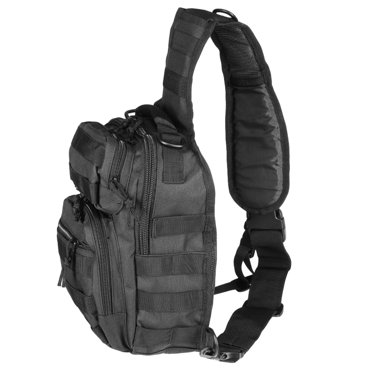Mil-Tec Rucksack One Strap Assault Pack small 8L schwarz Bild 2