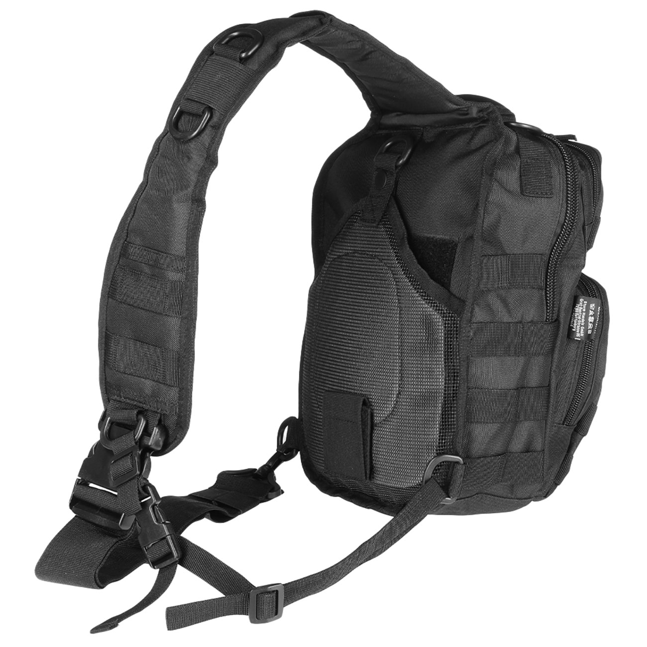 Mil-Tec Rucksack One Strap Assault Pack small 8L schwarz Bild 4