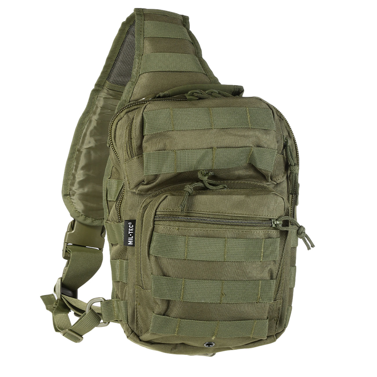 Mil-Tec Rucksack One Strap Assault Pack small 10L oliv Bild 1