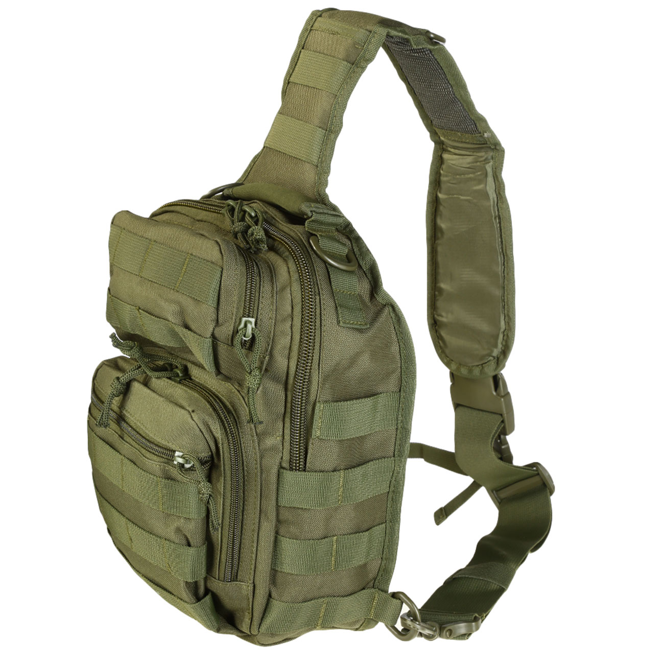 Mil-Tec Rucksack One Strap Assault Pack small 10L oliv Bild 2