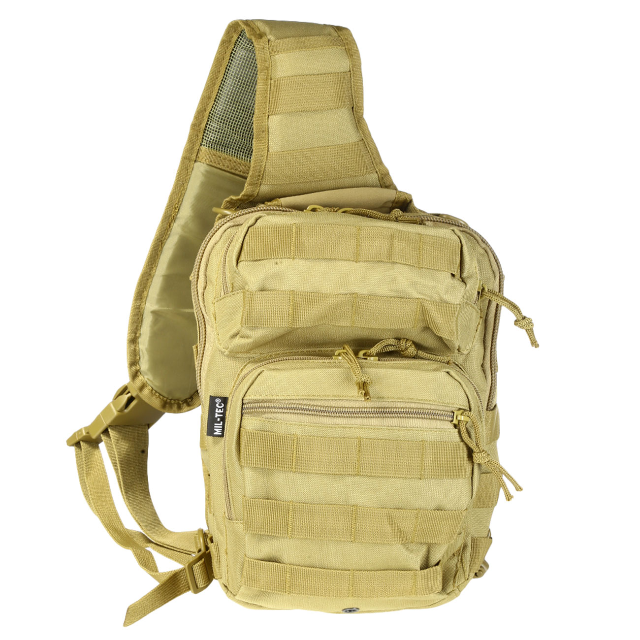 Mil-Tec Rucksack One Strap Assault Pack small 10L coyote Bild 1