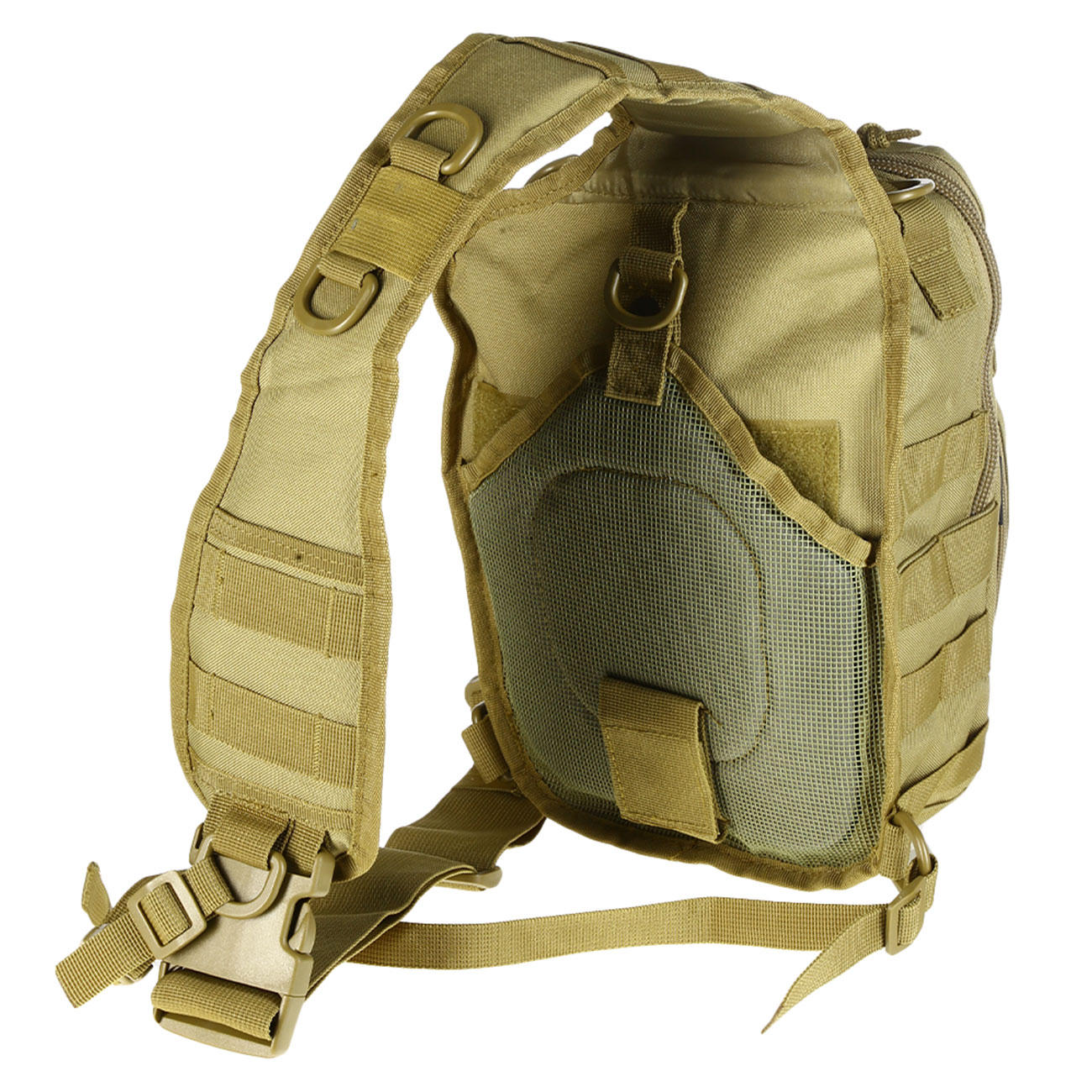 Mil-Tec Rucksack One Strap Assault Pack small 10L coyote Bild 4