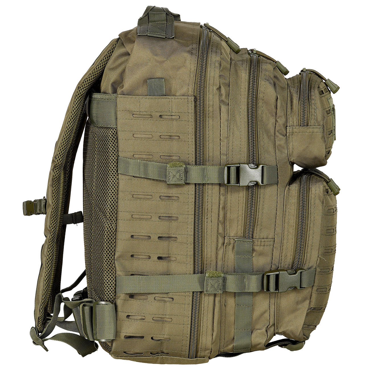 Mil-Tec Rucksack Assault Pack Laser Cut large 36L oliv Bild 1