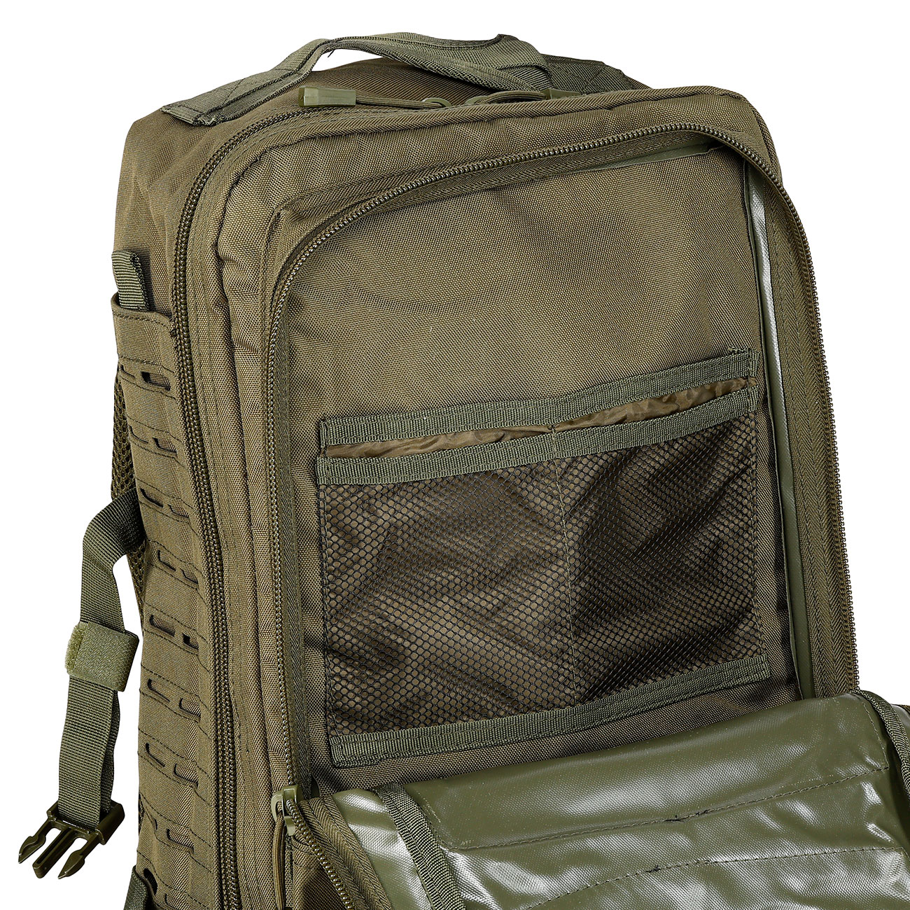 Mil-Tec Rucksack Assault Pack Laser Cut large 36L oliv Bild 8