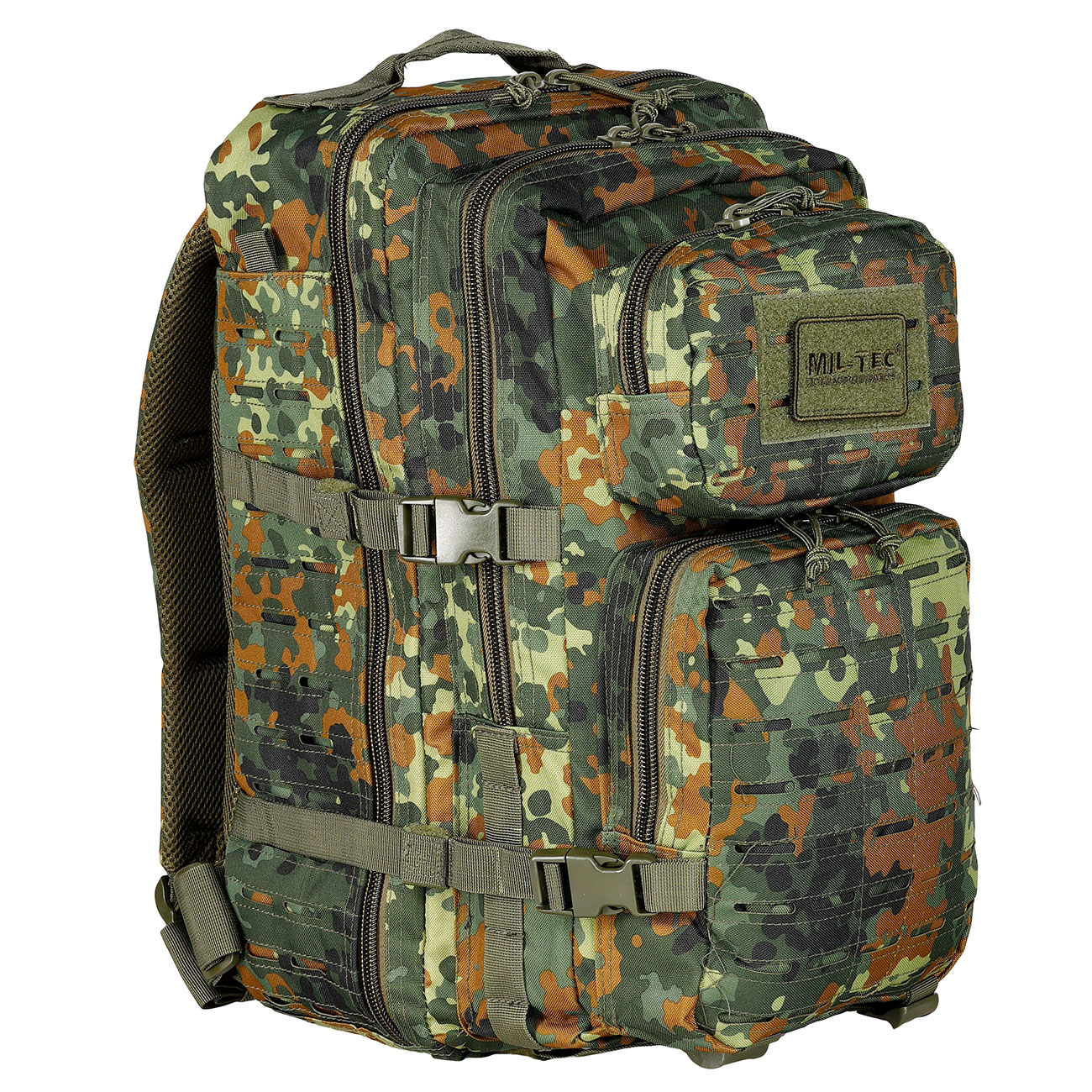 Mil-Tec Rucksack Assault Pack Laser Cut large 36L flecktarn