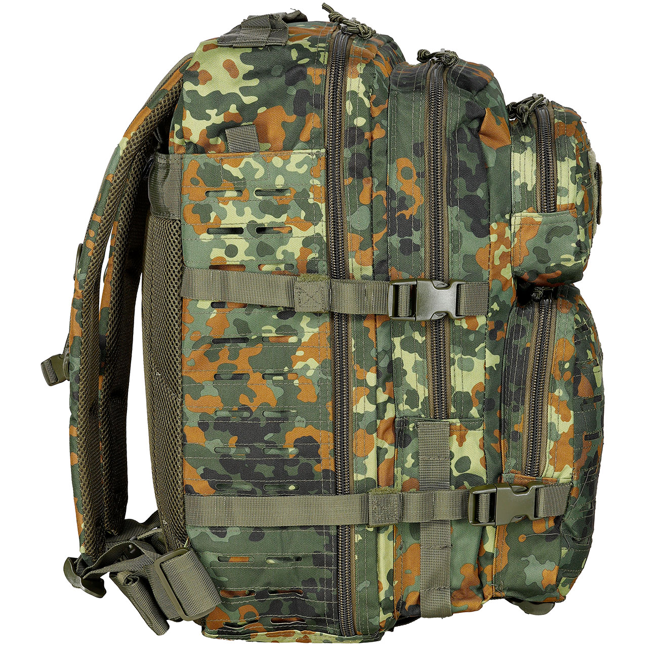 Mil-Tec Rucksack Assault Pack Laser Cut large 36L flecktarn Bild 1