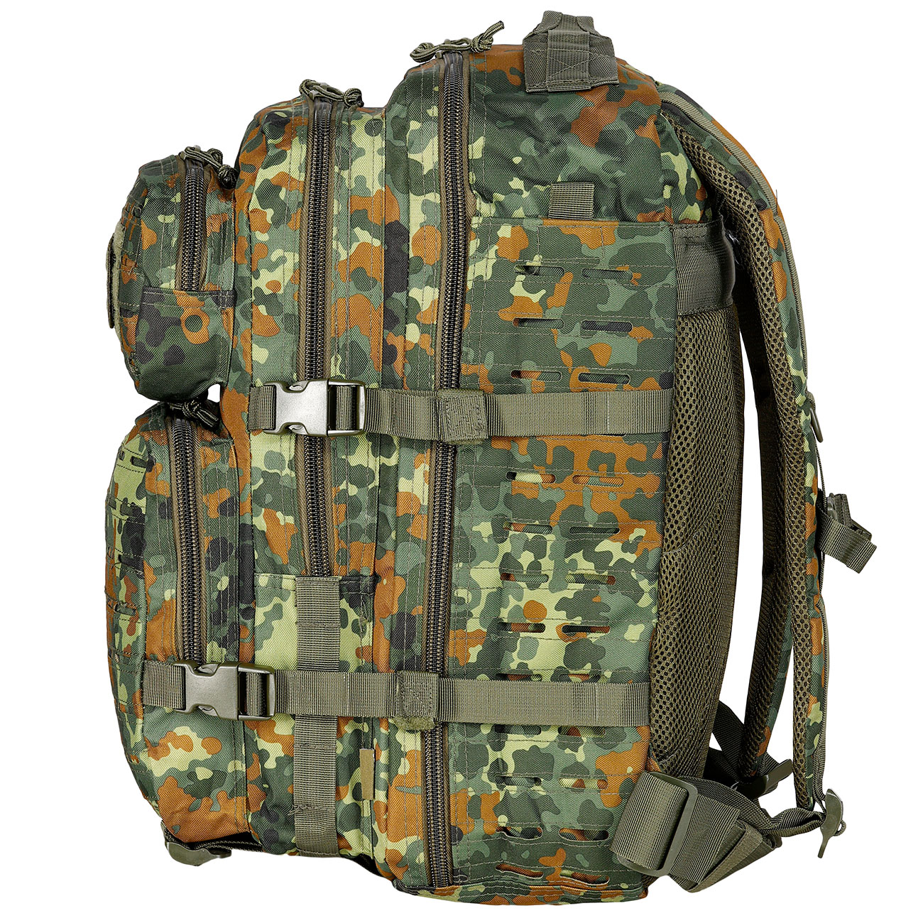 Mil-Tec Rucksack Assault Pack Laser Cut large 36L flecktarn Bild 2