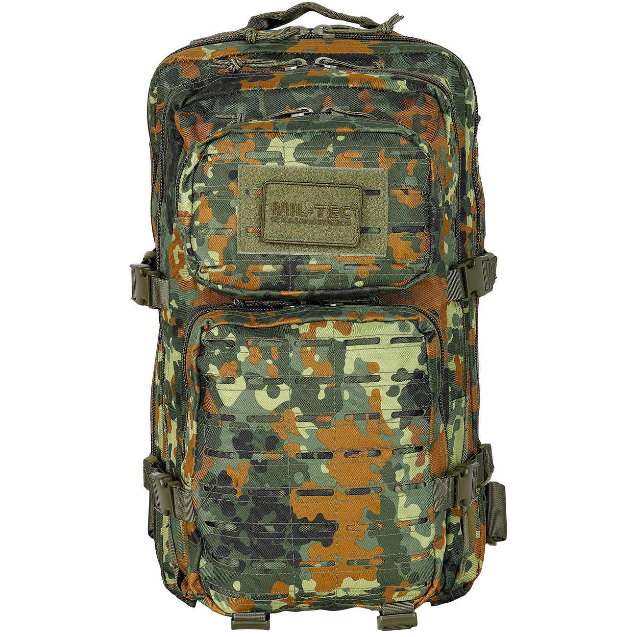 Mil-Tec Rucksack Assault Pack Laser Cut large 36L flecktarn Bild 6