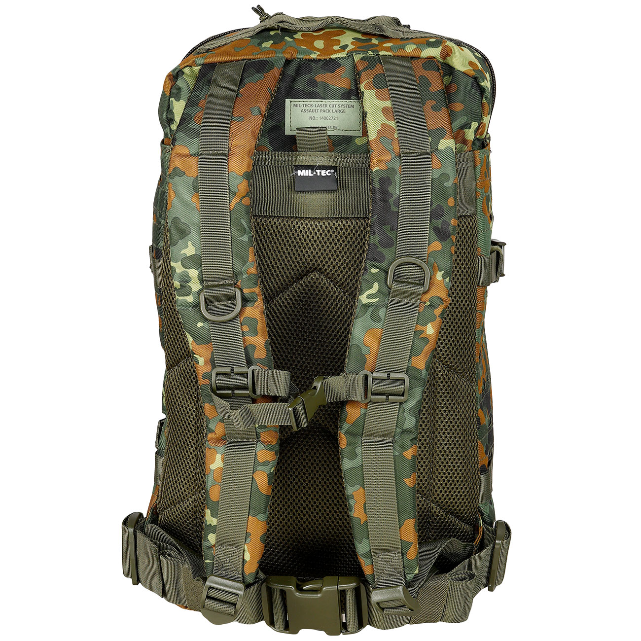 Mil-Tec Rucksack Assault Pack Laser Cut large 36L flecktarn Bild 7
