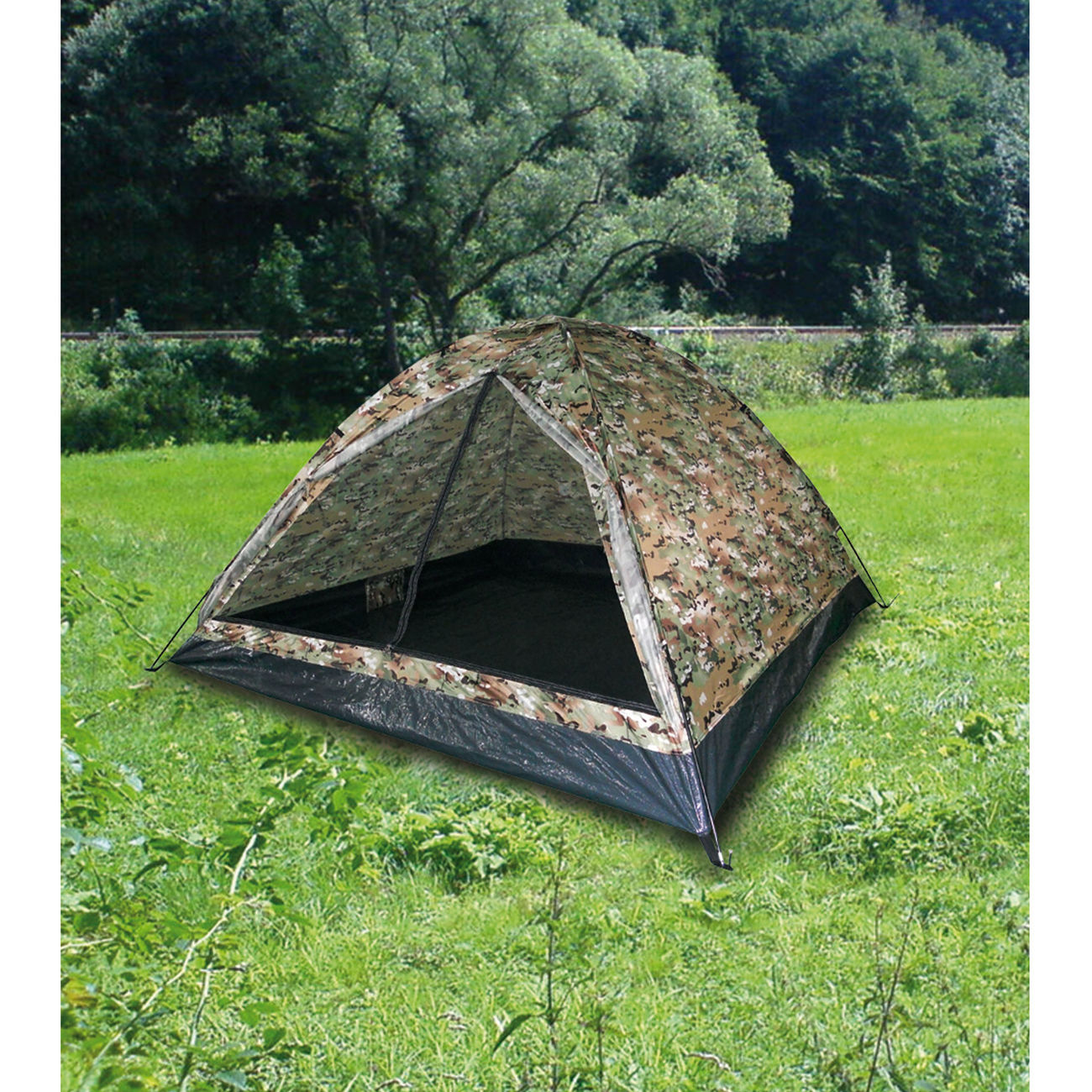 MilTec Zelt für 2 Personen Iglu Standard multitarn Kotte & Zeller