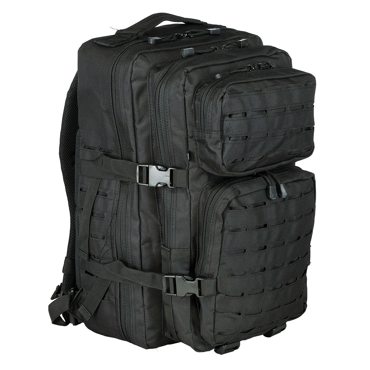 Brandit Cooper Rucksack Lasercut large schwarz
