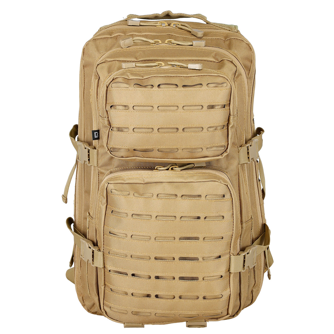 Brandit Cooper Rucksack Lasercut large camel Bild 1