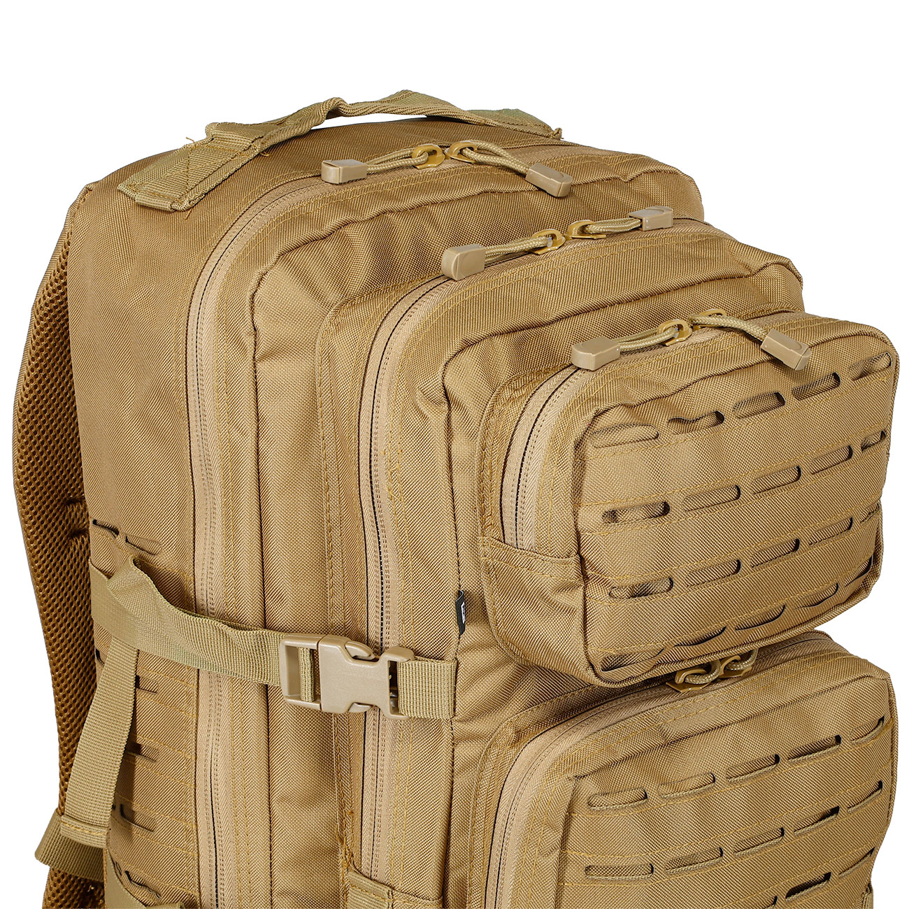 Brandit Cooper Rucksack Lasercut large camel Bild 7