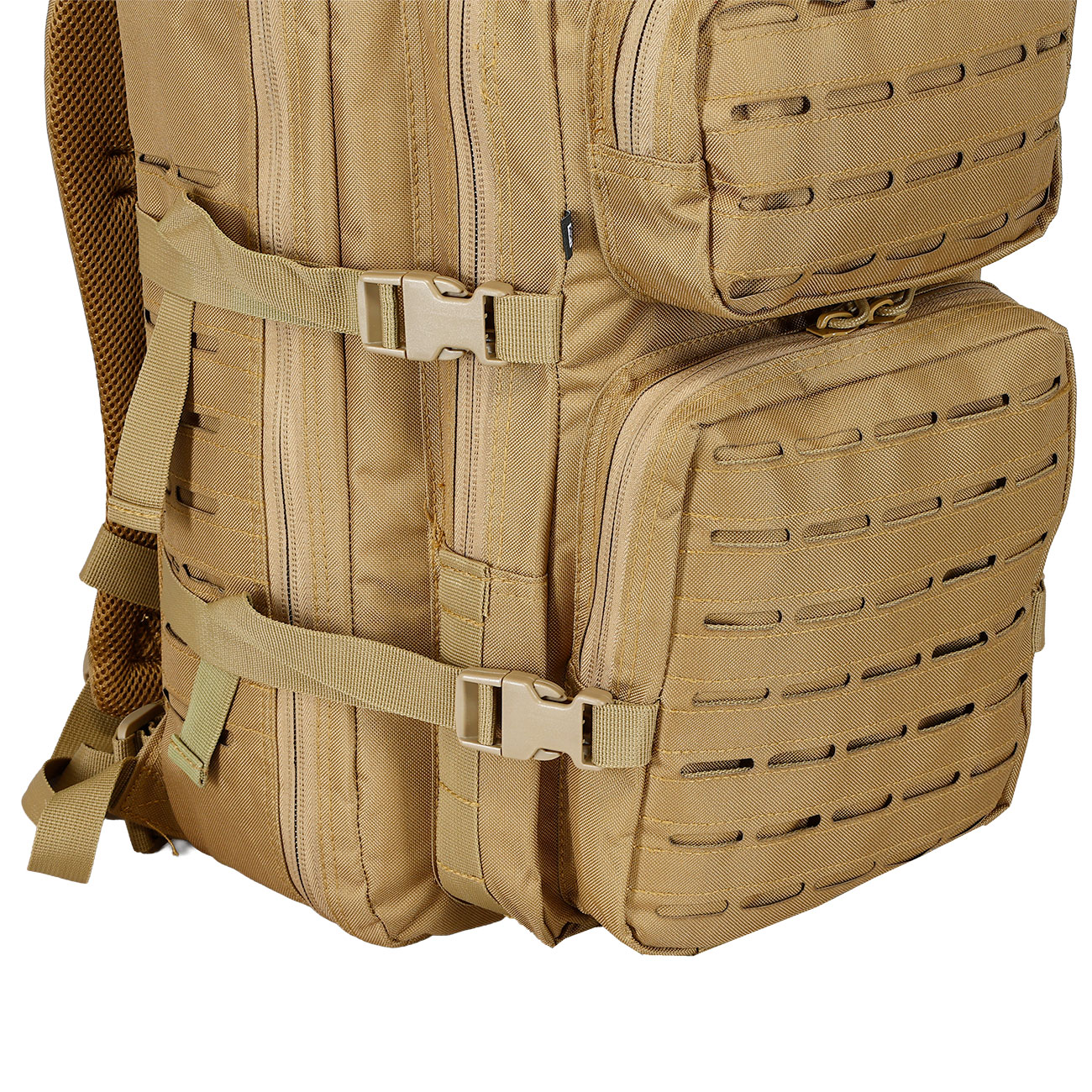 Brandit Cooper Rucksack Lasercut large camel Bild 8