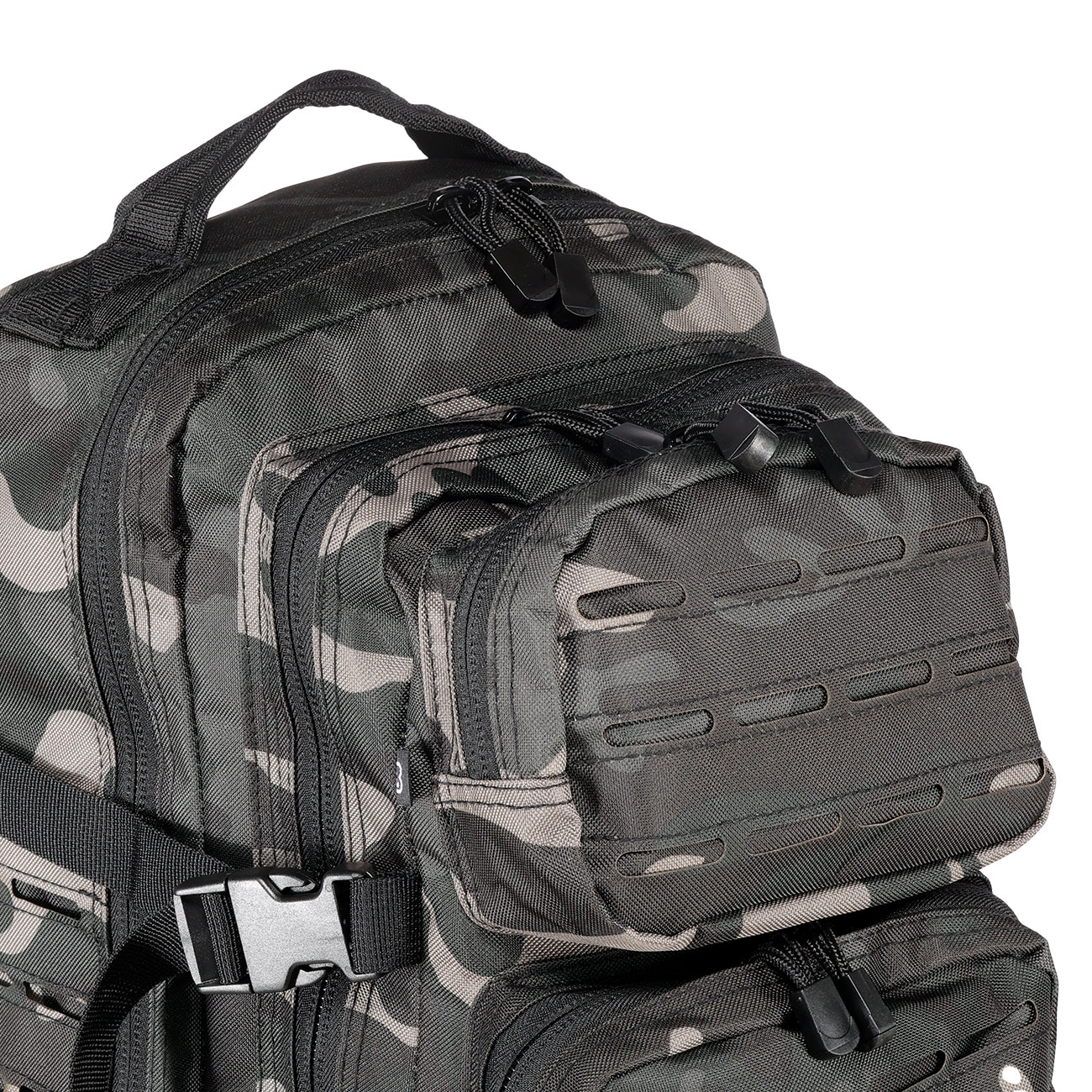 Brandit US Cooper Rucksack Lasercut medium darkcamo Bild 5