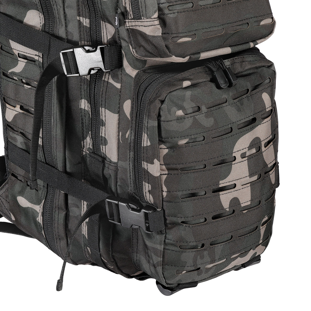Brandit US Cooper Rucksack Lasercut medium darkcamo Bild 7