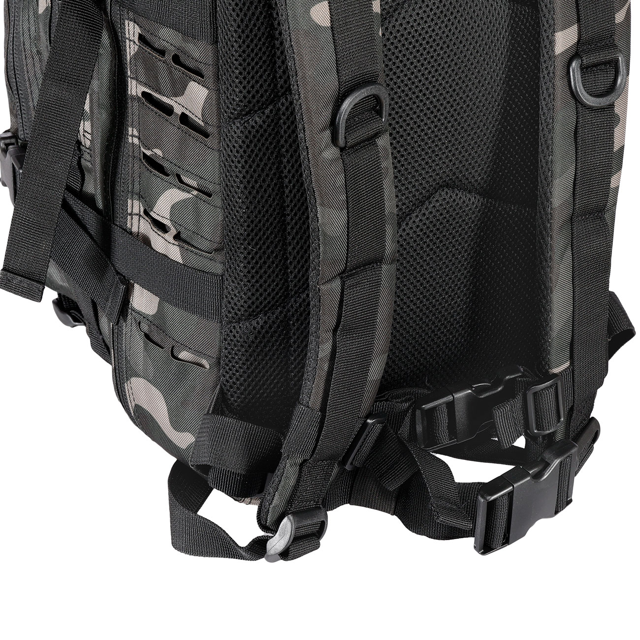 Brandit US Cooper Rucksack Lasercut medium darkcamo Bild 8