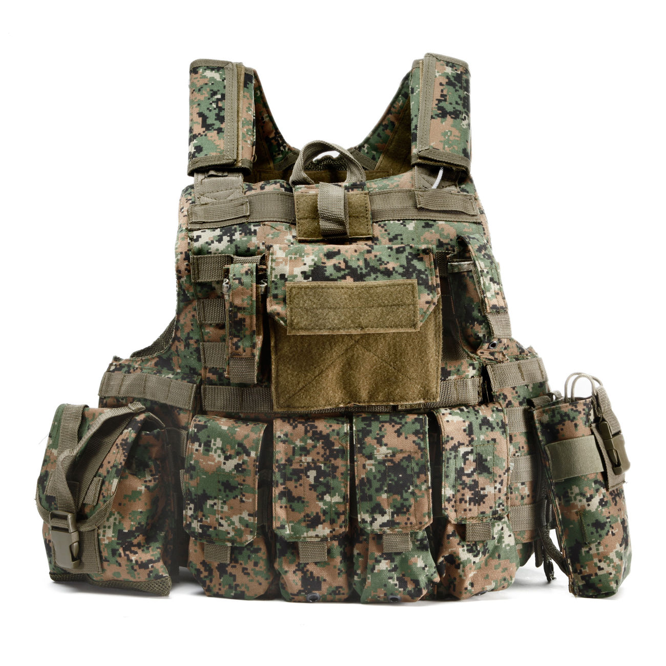 101 INC Raptor Tactical Vest digital camo