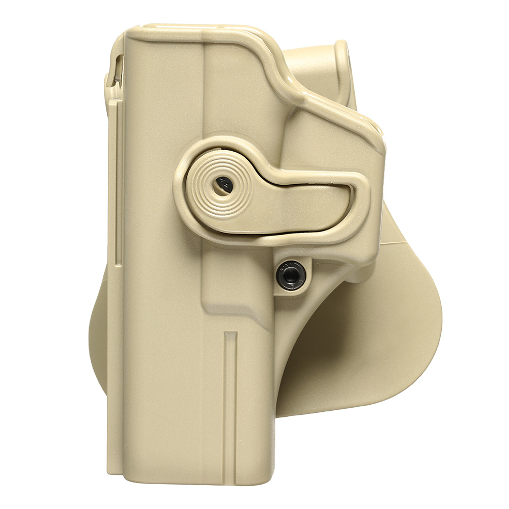 IMI Defense Level 2 Holster Kunststoff Paddle fr G 17/22/28/31/34 Links Tan