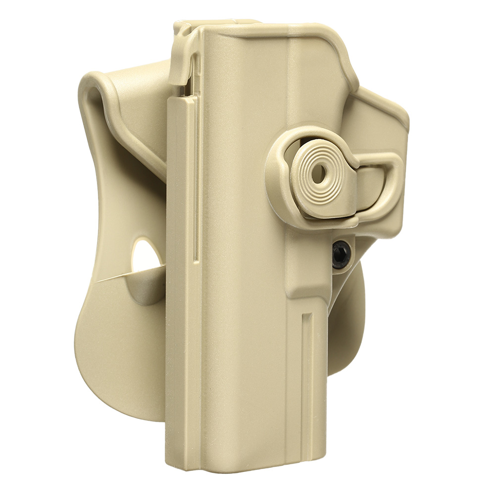 IMI Defense Level 2 Holster Kunststoff Paddle fr G 17/22/28/31/34 Links Tan Bild 1