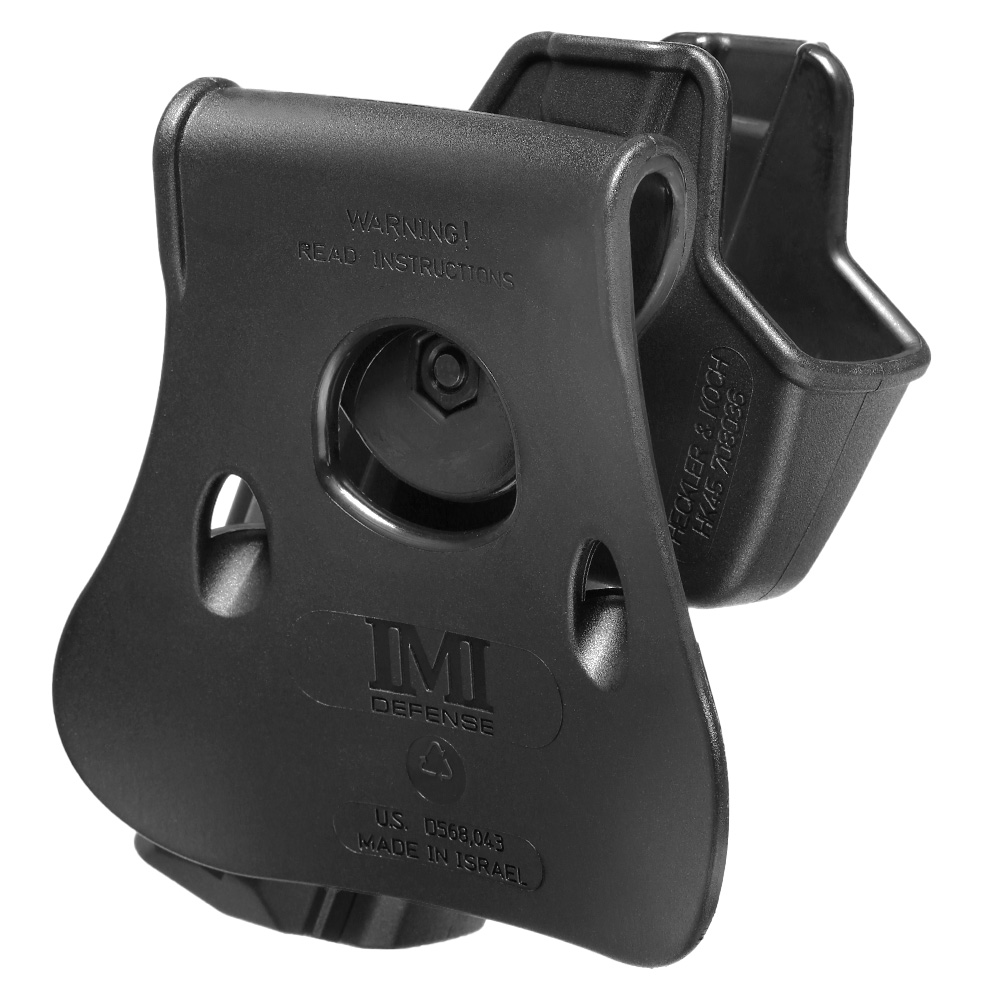 IMI Defense Level 2 Holster Kunststoff Paddle fr H&K 45/45C schwarz Bild 3