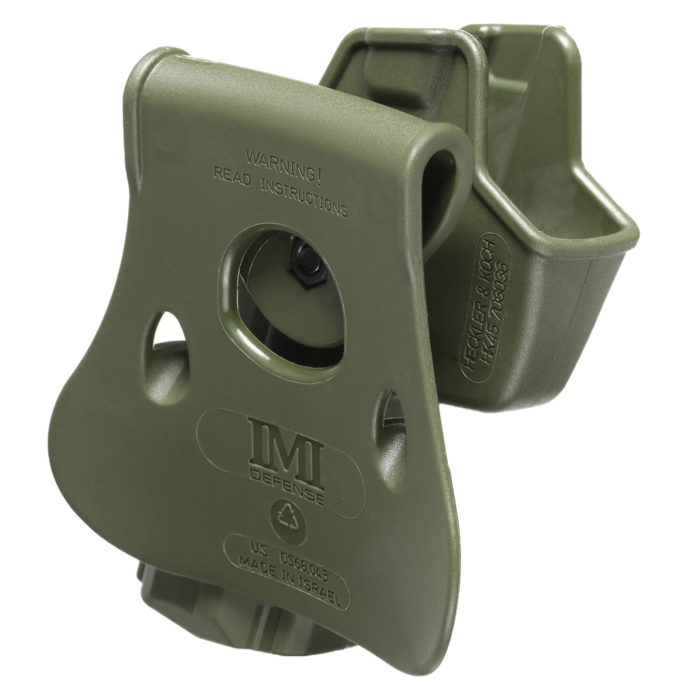 IMI Defense Level 2 Holster Kunststoff Paddle für H&K 45/45C OD Bild 1