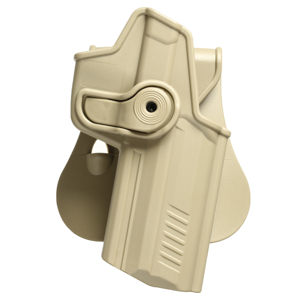 IMI Defense Level 2 Holster Kunststoff Paddle fr H&K 45/45C tan