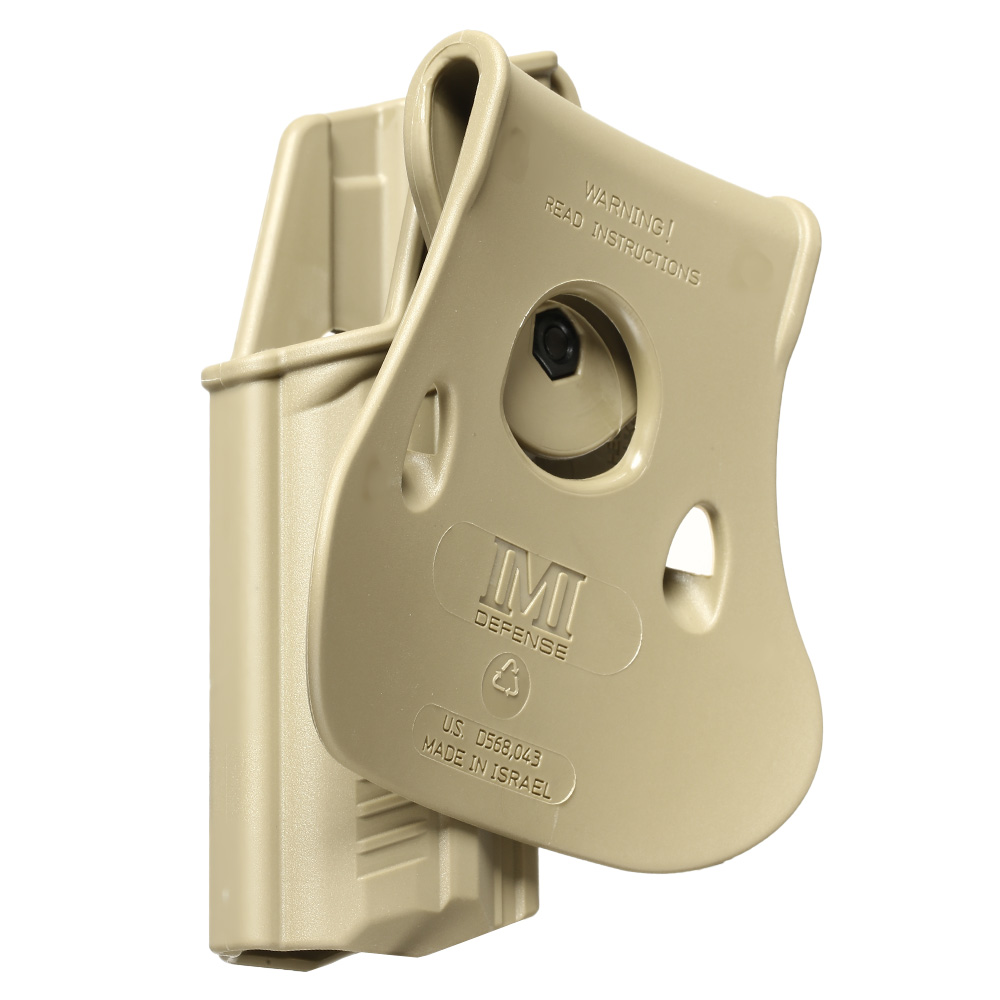 IMI Defense Level 2 Holster Kunststoff Paddle fr H&K 45/45C tan Bild 5