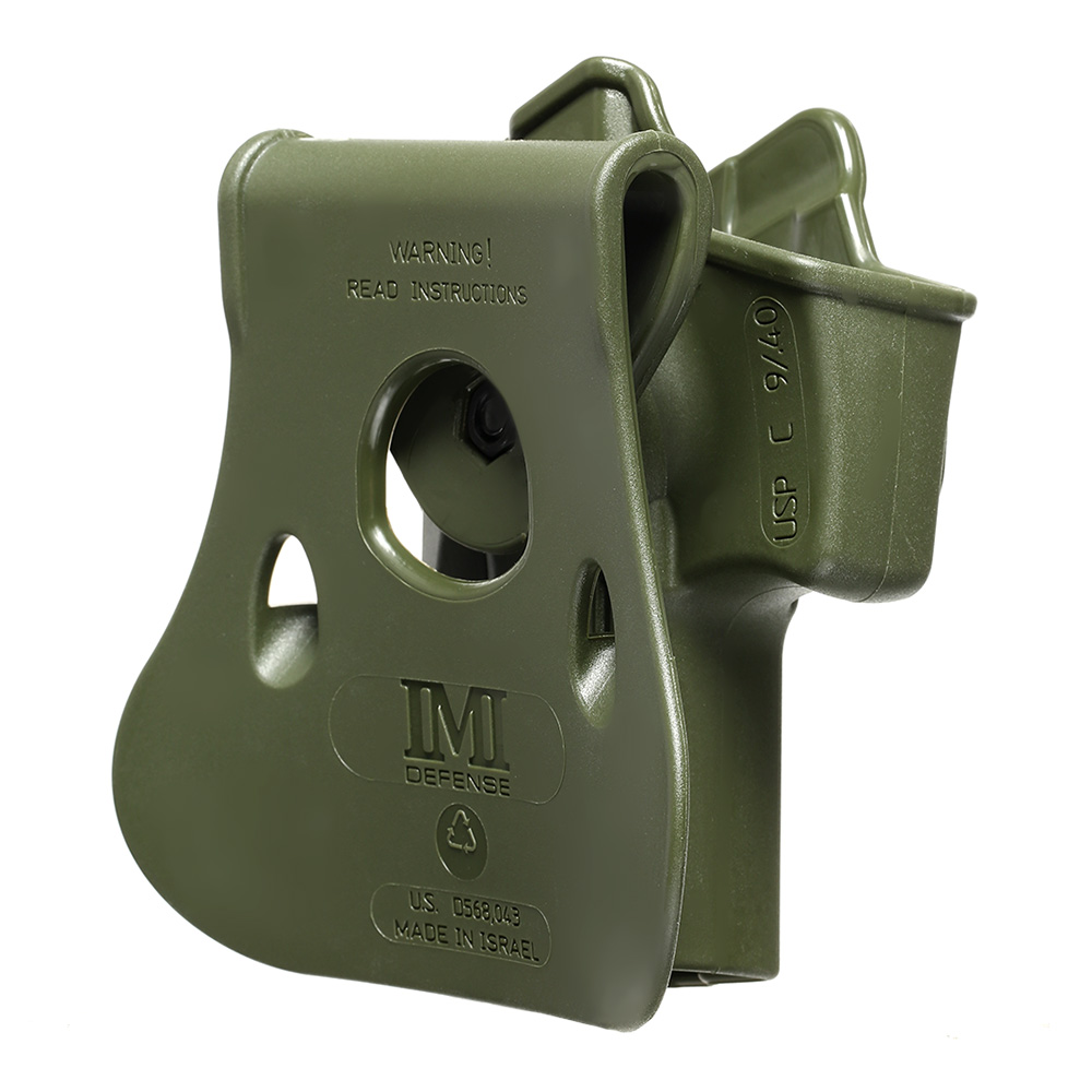 IMI Defense Level 2 Holster Kunststoff Paddle für H&K USP Compact OD Bild 3