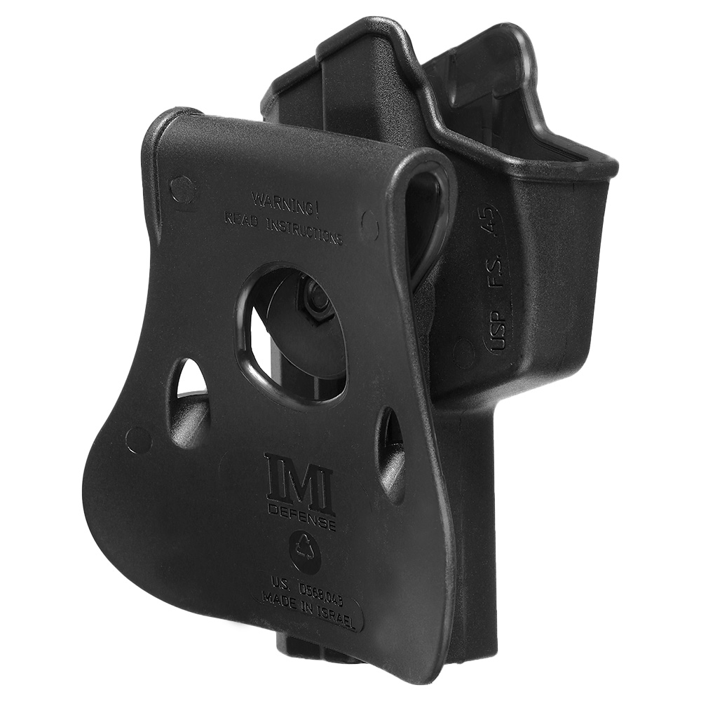 IMI Defense Level 2 Holster Kunststoff Paddle fr H&K USP .45 schwarz Bild 3