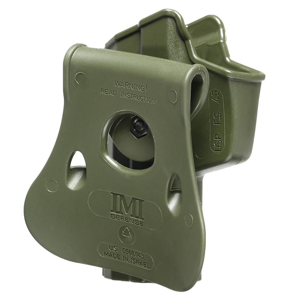 IMI Defense Level 2 Holster Kunststoff Paddle fr H&K USP .45 OD Bild 3