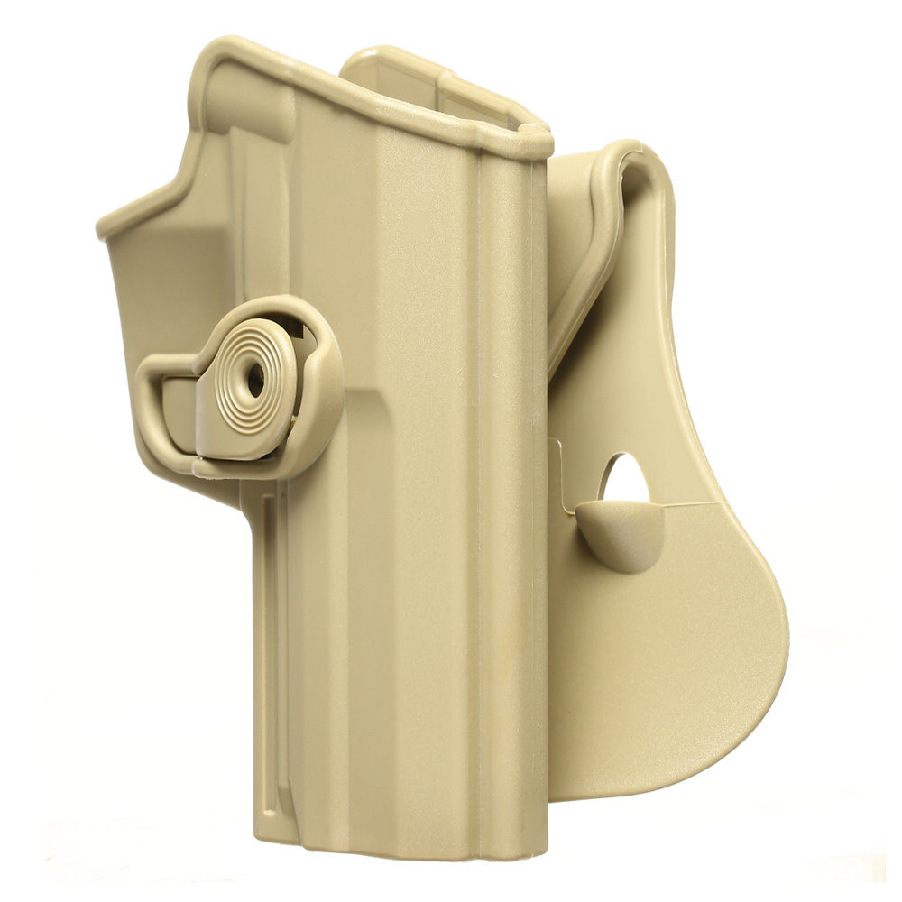 IMI Defense Level 2 Holster Kunststoff Paddle fr H&K USP .45 tan Bild 7